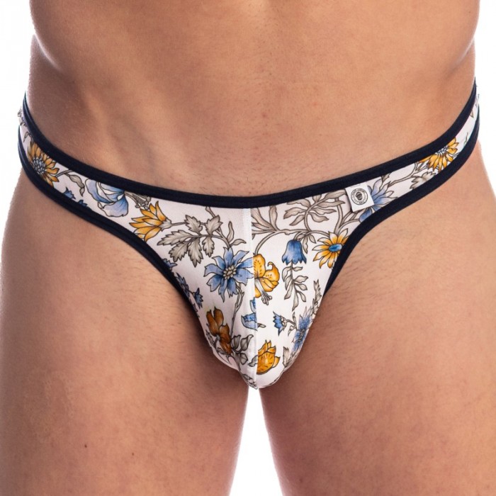 Thong of the brand L HOMME INVISIBLE - Sevres - Cross String Bikini - Ref : UW23 SEV 224 Thong of the brand L HOMME INVISIBLE - Sevres - Cross String Bikini - Ref : UW23 SEV 224