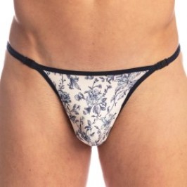 Thong of the brand L HOMME INVISIBLE - Siam Jouy G-String Striptease - Ref : MY83 SIA P49