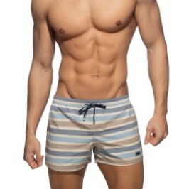 Short de bain de la marque ADDICTED - Short Retro Stripes Swim - Ref : ADS351 C23
