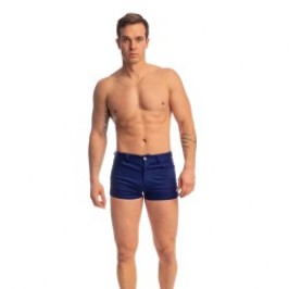 Short de la marque L HOMME INVISIBLE - Hot Pants Shorts Bleu - Ref : RW07 HOT 048