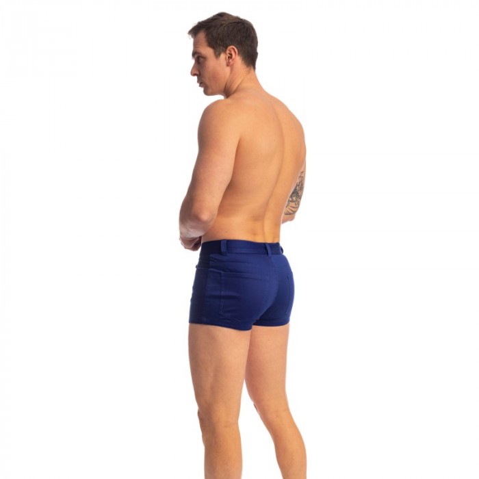 Short de la marque L HOMME INVISIBLE - Hot Pants Shorts Bleu - Ref : RW07 HOT 048
