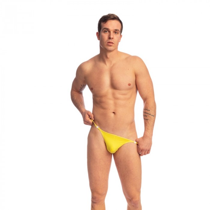 Slip de bain de la marque L HOMME INVISIBLE - Rio - String Striptease de bain L Homme Invisble - Ref : UW21X RIO 200