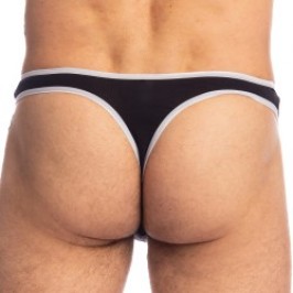 String de la marque L HOMME INVISIBLE - Soft Touch Classic - String L Homme Invisible Bikini Noir - Ref : UW07 PER 001