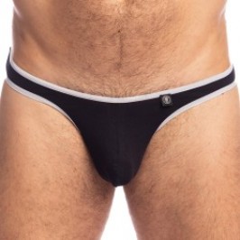 String de la marque L HOMME INVISIBLE - Soft Touch Classic - String L Homme Invisible Bikini Noir - Ref : UW07 PER 001