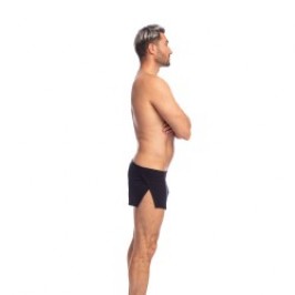 Breve del marchio L HOMME INVISIBLE - Soft Touch Classic - Aero Shorts L Homme Invisible Noir - Ref : HW179 PER 001