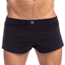 Breve del marchio L HOMME INVISIBLE - Soft Touch Classic - Aero Shorts L Homme Invisible Noir - Ref : HW179 PER 001