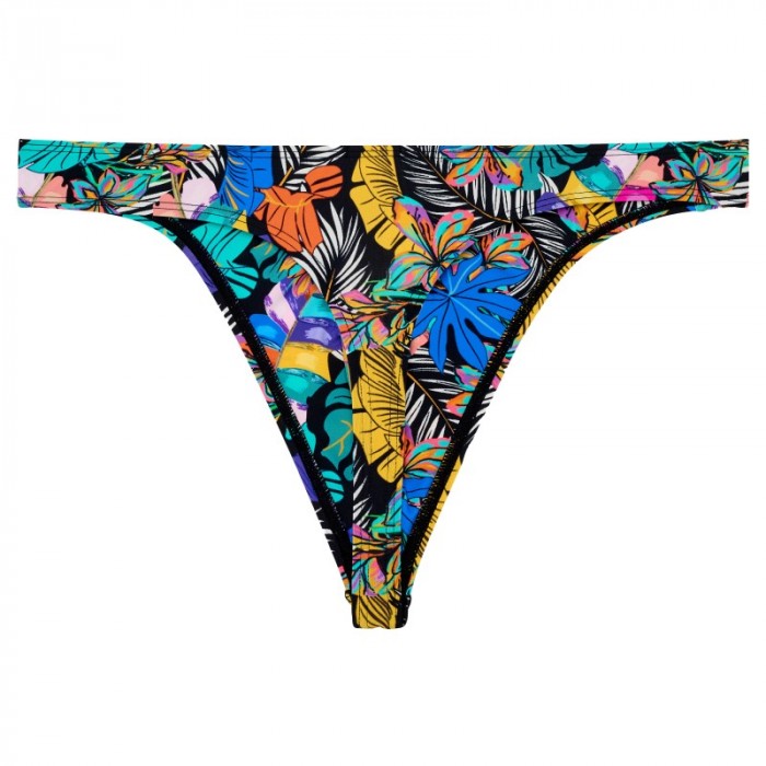 Thong of the brand HOM - copy of G-String HOM Funky Styles Tropical Pixel - EDITION LIMITEE - Ref : 403013 P004