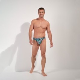 String de la marque HOM - G-String HOM Funky Styles Kaleido - EDITION LIMITEE - Ref : 403013 P023