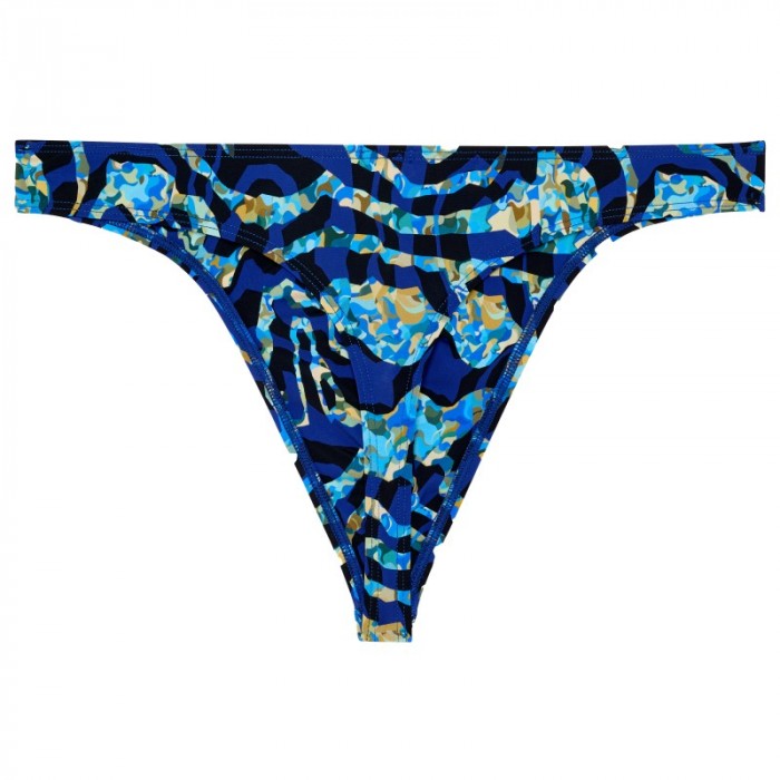 String de la marque HOM - G-String HOM Funky Styles Abyss Camo - EDITION LIMITEE - Ref : 403013 P0NB