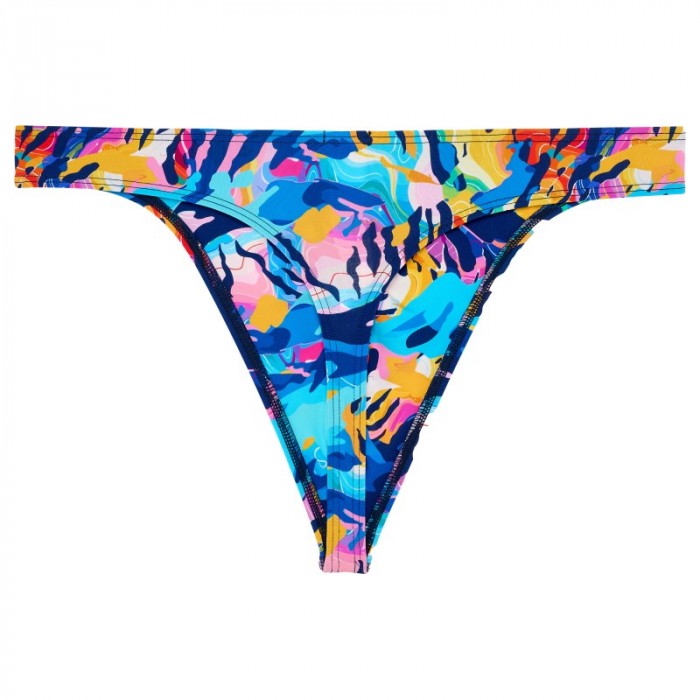 String de la marque HOM - G-String HOM Funky Styles Flash Camo - EDITION LIMITEE - Ref : 403013 P0PF