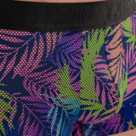 Boxer, shorty de la marque HOM - Boxer HOM Funky Styles Tropical Pixel - EDITION LIMITEE - Ref : 403016 I0RA