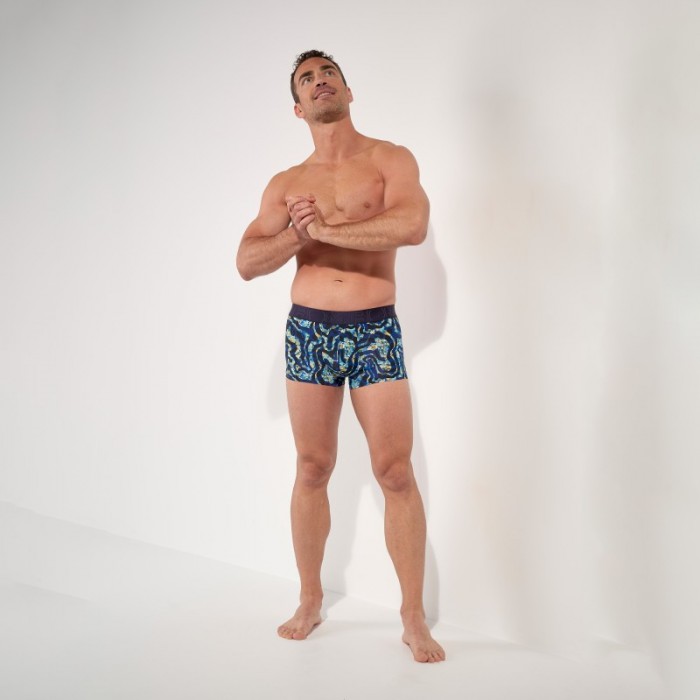 Boxer, shorty de la marque HOM - Boxer HOM Funky Styles Abyss Camo - EDITION LIMITEE - Ref : 403016 P0NB