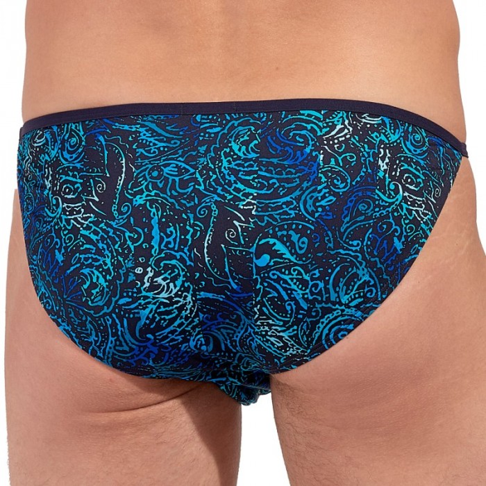 Slip, Tanga de la marque HOM - Tanga HOM Funky Styles Midnight Energy - EDITION LIMITEE - Ref : 403010 P0RA