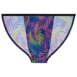 Slip, Tanga de la marque HOM - Tanga HOM Funky Styles Tropical Pixel - EDITION LIMITEE - Ref : 403014 I0RA