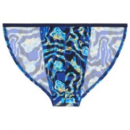 Underwear of the brand HOM - copy of Tanga HOM Funky Styles Tropical Pixel - EDITION LIMITEE - Ref : 403014 P0NB