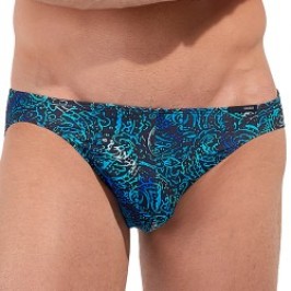 Slip, Tanga de la marque HOM - Micro Slip Hom Funky Styles Midnight Energy - EDITION LIMITEE - Ref : 403011 P0RA