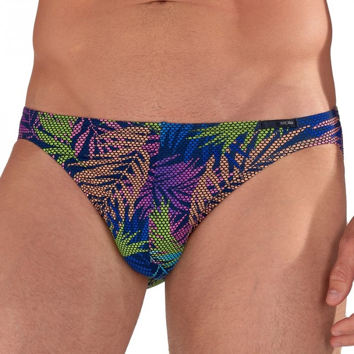 Slip, Tanga de la marque HOM - Micro Slip Hom Funky Styles Tropical Pixel - EDITION LIMITEE - Ref : 403015 I0RA Slip, Tanga de la marque HOM - Micro Slip Hom Funky Styles Tropical Pixel - EDITION LIMITEE - Ref : 403015 I0RA