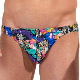 Brief of the brand HOM - copy of Micro Slip Hom Funky Styles  Tropical Pixel - EDITION LIMITEE - Ref : 403015 P004