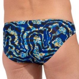 Slip, Tanga de la marque HOM - Micro Slip Hom Funky Styles Abyss Camo - EDITION LIMITEE - Ref : 403015 P0NB