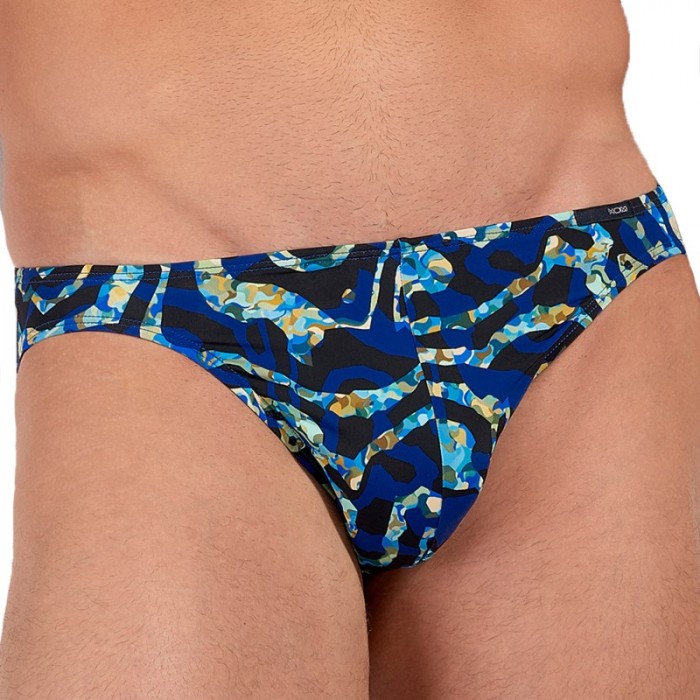 Slip, Tanga de la marque HOM - Micro Slip Hom Funky Styles Abyss Camo - EDITION LIMITEE - Ref : 403015 P0NB