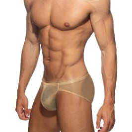 Slip, Tanga de la marque ES COLLECTION - Bikini Radiant Gold - Beige - Ref : UN634 C28