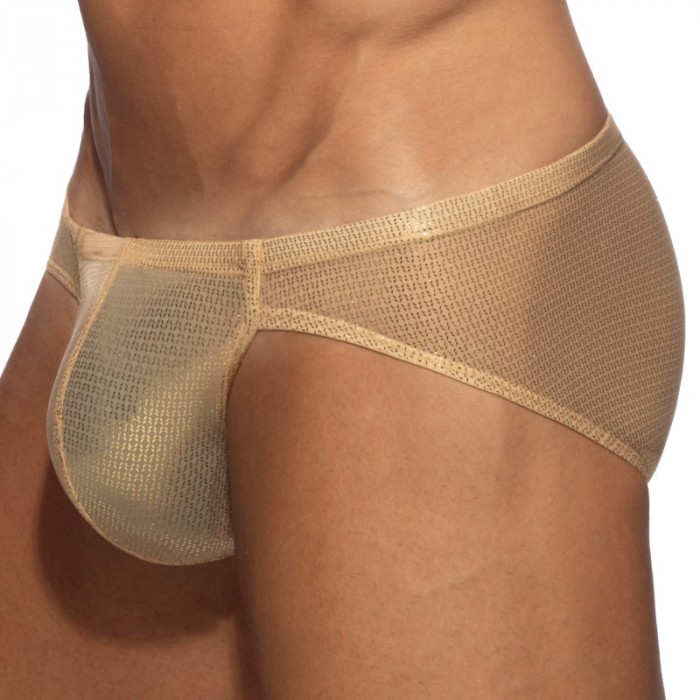 Slip der Marke ES COLLECTION - copy of Bikini Radiant Gold - Blanc - Ref : UN634 C28 Slip der Marke ES COLLECTION - copy of Bikini Radiant Gold - Blanc - Ref : UN634 C28