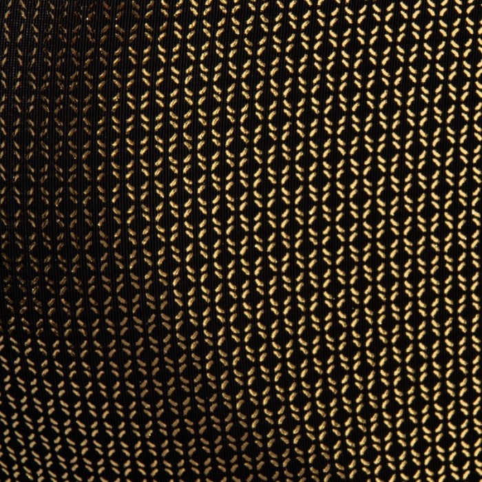 Slip, Tanga de la marque ES COLLECTION - Bikini Radiant Gold - Noir - Ref : UN634 C10