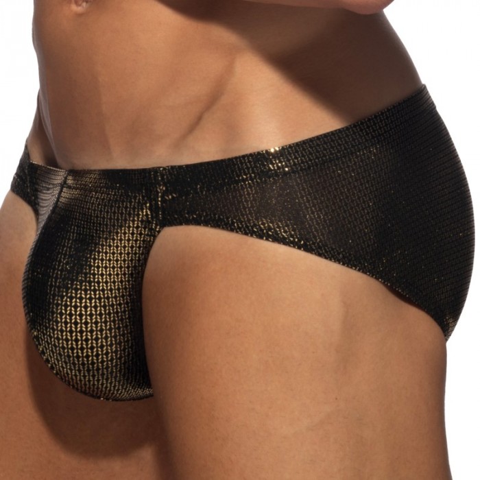 Brief of the brand ES COLLECTION - copy of Bikini Radiant Gold - Blanc - Ref : UN634 C10 Brief of the brand ES COLLECTION - copy of Bikini Radiant Gold - Blanc - Ref : UN634 C10