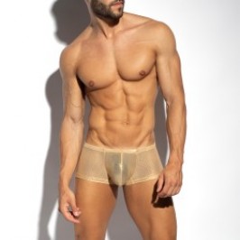 Sous-vêtements de la marque ES COLLECTION - Boxer Radiant Gold - Beige - Ref : UN635 C28