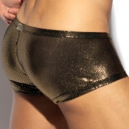 Sous-vêtements de la marque ES COLLECTION - Boxer Radiant Gold - Noir - Ref : UN635 C10