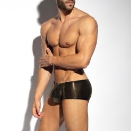 Sous-vêtements de la marque ES COLLECTION - Boxer Radiant Gold - Noir - Ref : UN635 C10