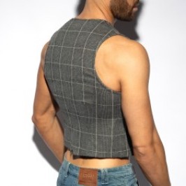 Veste de la marque ES COLLECTION - Veste Tweed Edition Limitée - Gris - Ref : SP340 C15