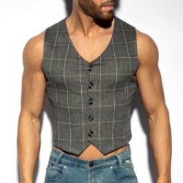Veste de la marque ES COLLECTION - Veste Tweed Edition Limitée - Gris - Ref : SP340 C15