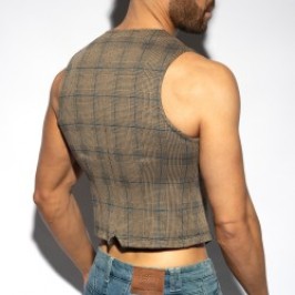 Veste de la marque ES COLLECTION - Veste Tweed Edition Limitée - Marron - Ref : SP340 C13