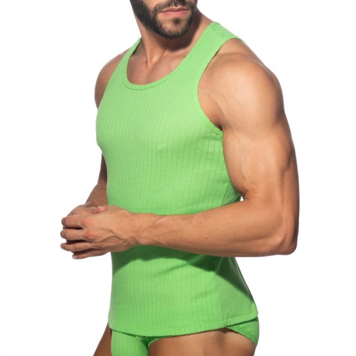 Débardeur de la marque ADDICTED - Débardeur Puff - Vert - Ref : AD1378 C07