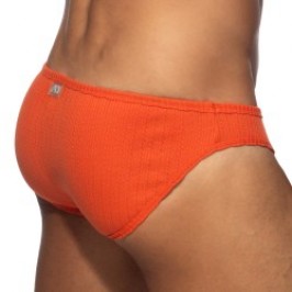 Slip, Tanga de la marque ADDICTED - Bikini Puff - Orange - Ref : AD1379 C04