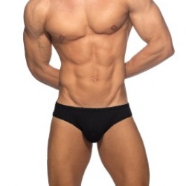 Slip, Tanga de la marque ADDICTED - Bikini Puff - Noir - Ref : AD1379 C10