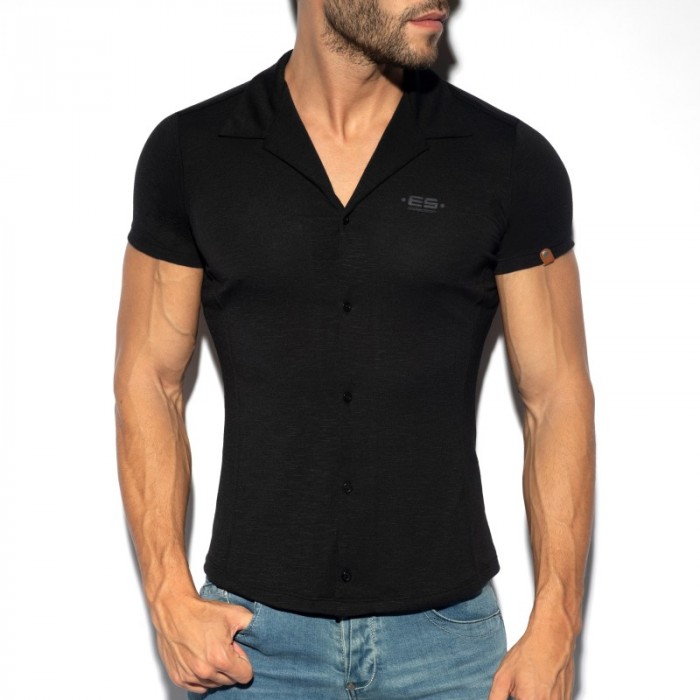 Camicia del marchio ES COLLECTION - copy of Chemise Slim Fit - Blanc - Ref : SHT023 C10 Camicia del marchio ES COLLECTION - copy of Chemise Slim Fit - Blanc - Ref : SHT023 C10