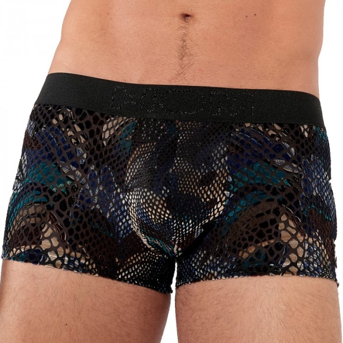 Boxer, shorty de la marque HOM - Boxer Court HOM Temptation Cobra - Ref : 403093 J004 Boxer, shorty de la marque HOM - Boxer Court HOM Temptation Cobra - Ref : 403093 J004