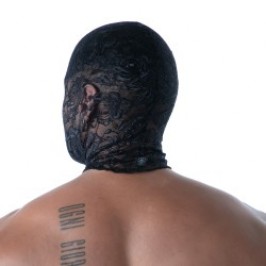Accessories of the brand TOF PARIS - Cagoule à bouche ouverte TOF PARIS Fluid Lace - Noir - Ref : TOF595N
