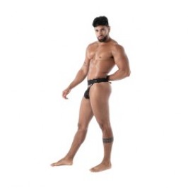 Thong of the brand TOF PARIS - String ultra Tof Paris Fluid Lace - Noir - Ref : TOF593N