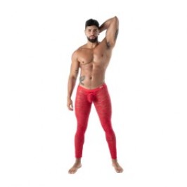  Long Johns of the brand TOF PARIS - copy of Legging Open Tof Paris Fluid Lace - Noir - Ref : TOF591R