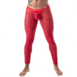  Long Johns of the brand TOF PARIS - copy of Legging Open Tof Paris Fluid Lace - Noir - Ref : TOF591R