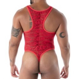 Body of the brand TOF PARIS - copy of Body String Tof Paris Fluid Lace - Noir - Ref : TOF589R