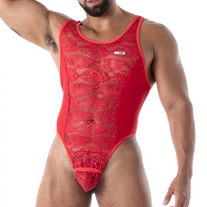 Body of the brand TOF PARIS - copy of Body String Tof Paris Fluid Lace - Noir - Ref : TOF589R Body of the brand TOF PARIS - copy of Body String Tof Paris Fluid Lace - Noir - Ref : TOF589R