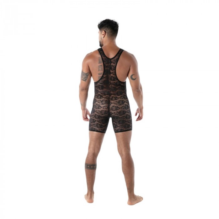Body of the brand TOF PARIS - Body Poche ouverte Tof Paris Fluid Lace - Noir - Ref : TOF590N