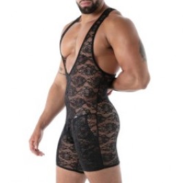 Body of the brand TOF PARIS - Body Poche ouverte Tof Paris Fluid Lace - Noir - Ref : TOF590N