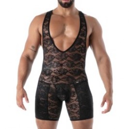 Body of the brand TOF PARIS - Body Poche ouverte Tof Paris Fluid Lace - Noir - Ref : TOF590N