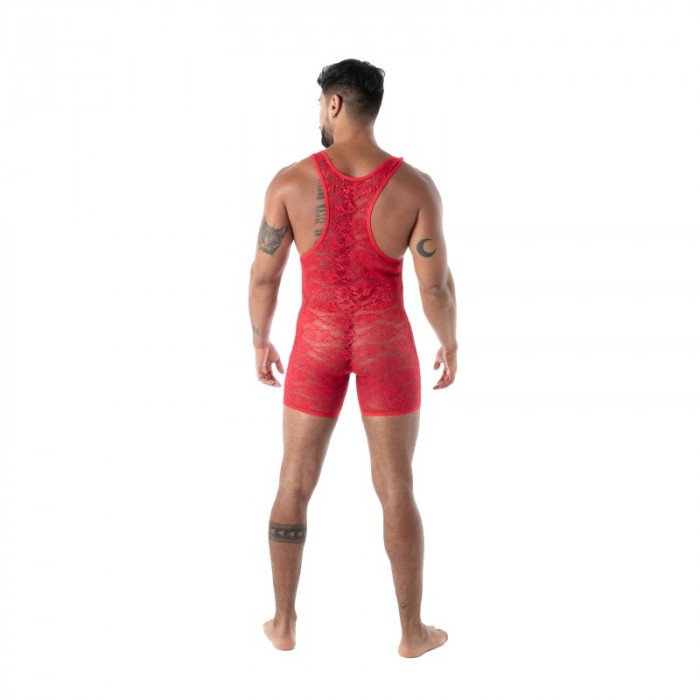 Body of the brand TOF PARIS - copy of Body Poche ouverte Tof Paris Fluid Lace - Noir - Ref : TOF590R