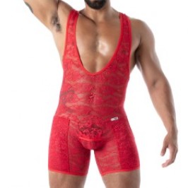 Body of the brand TOF PARIS - copy of Body Poche ouverte Tof Paris Fluid Lace - Noir - Ref : TOF590R